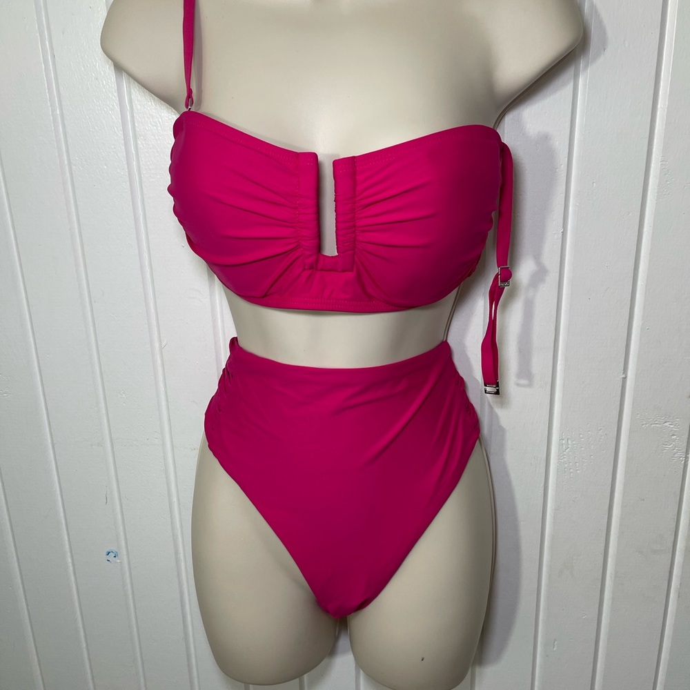 DKNY Vibrant Pink Swimwear